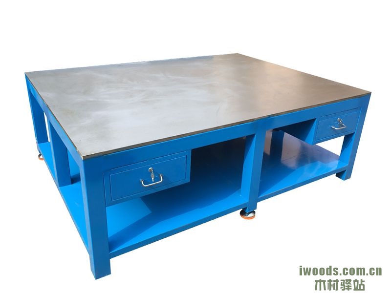 榉木台面钳工桌,不锈钢工作台,铸铁钳工桌,钢板钳工桌子
